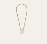 Gas Bijoux Billy Silia Necklace, White Mother of Pearl