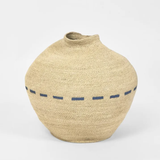 Stitch Woven Basket, Natural