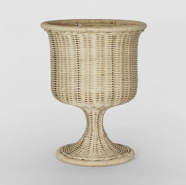 Belmont Rattan Urn