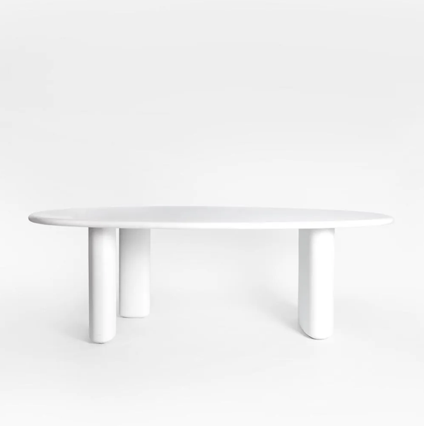 Oko Dining Table, white