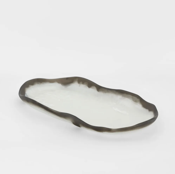 Halo Resin Swirl Platter