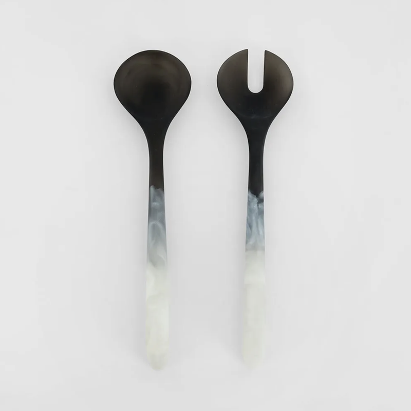 Halo Resin Salad Servers