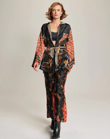 Lucia Kimono Belted Jacket, Rodeo