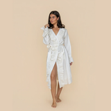 Cloud Dancer Heirloom Lace Robe