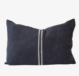 Eadie Orion Cushion, Midnight/white