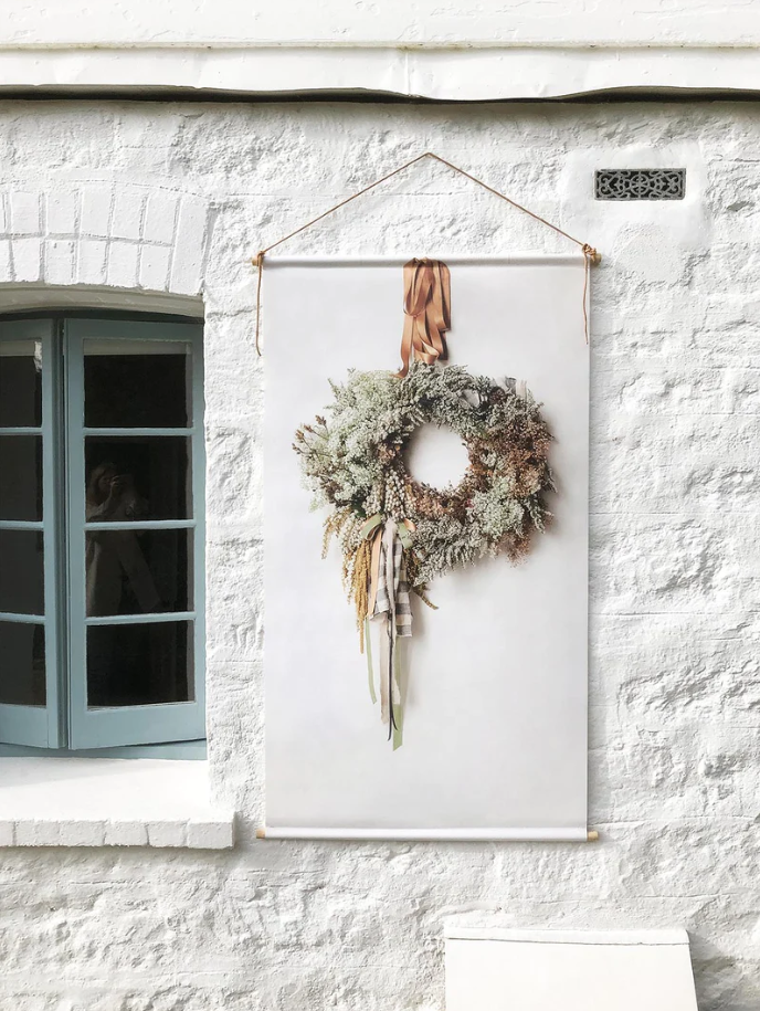Wreath Wall Hanging, Country Style