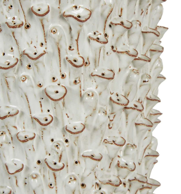 Osprey Coral Ceramic Vase