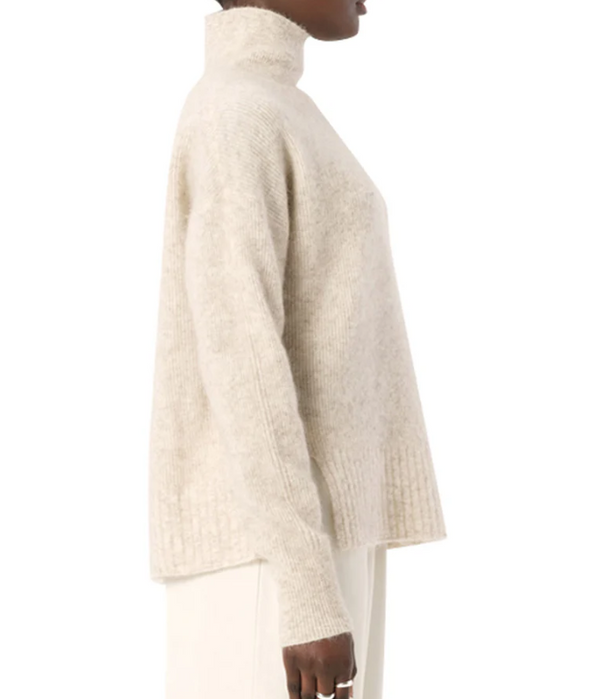 Elka Collective Asta Knit, White Marle