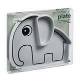 Stick & Stay Plate, Elphee Grey