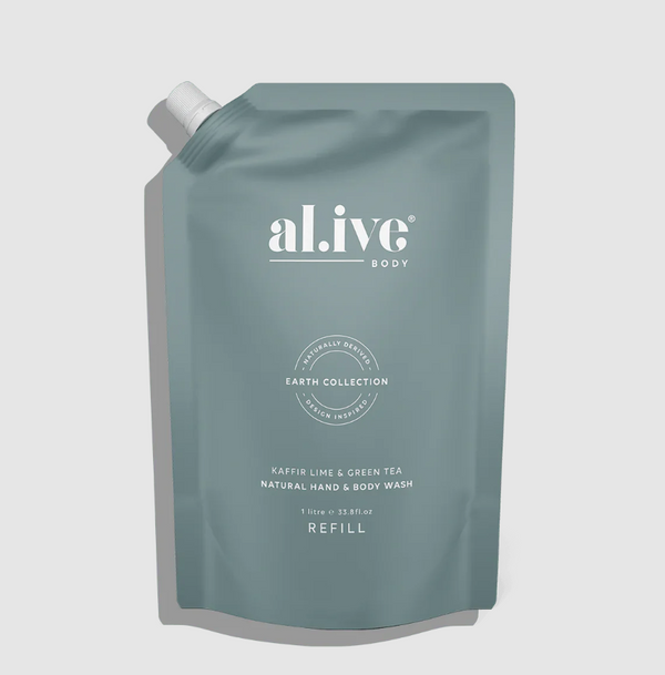 Al.ive Kaffir Lime & Green Tea Wash Refill