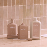 Al.ive 1L Wash Refill, Apricot & Sweet Fig