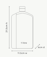 Al.ive 1L Wash Refill, Apricot & Sweet Fig