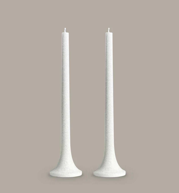 Candle Kiosk Tusk Taper, pair