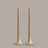 Candle Kiosk Tusk Taper, pair