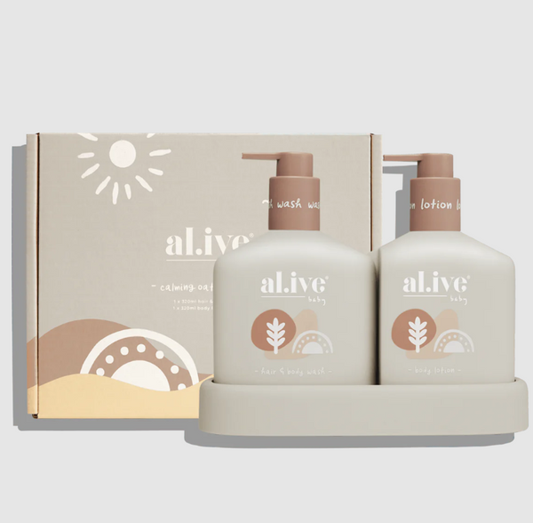 Al.ive Calming Oatmeal Baby Duo