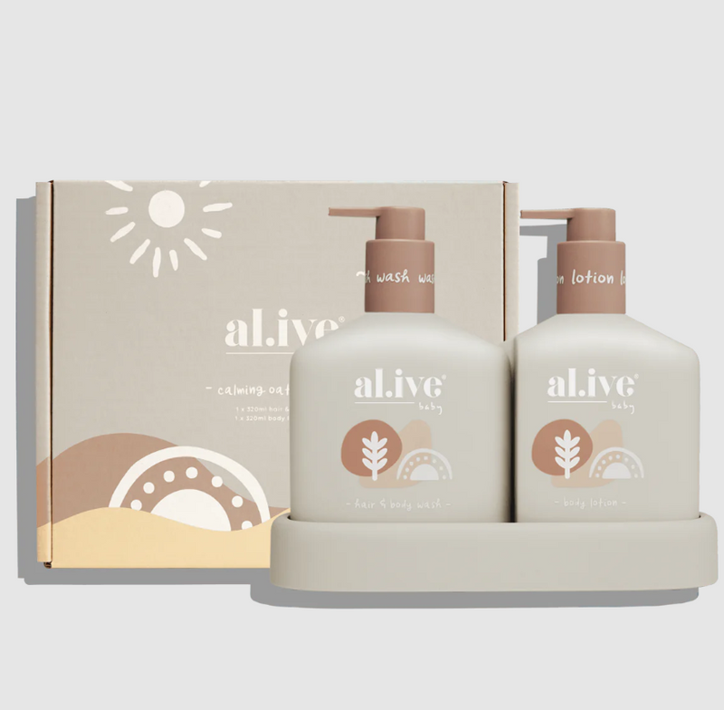 Al.ive Calming Oatmeal Baby Duo