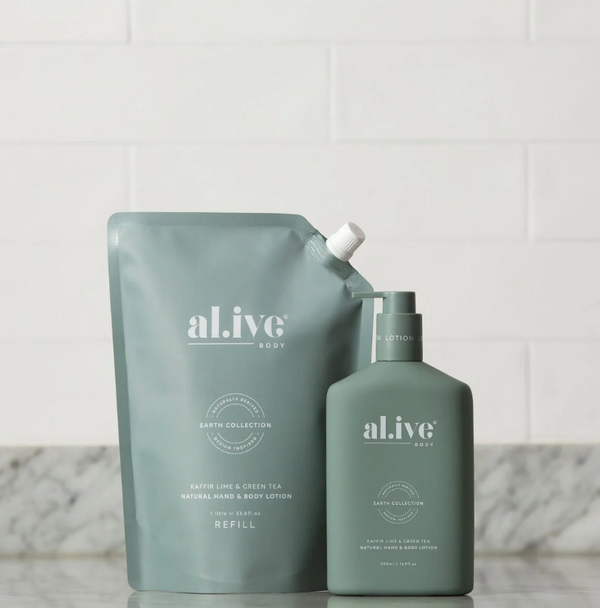 Al.ive Kaffir & Green Tea Lotion Refill