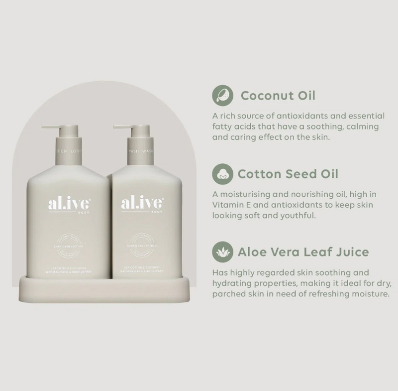 Al.ive Sea Cotton & Coconut Duo