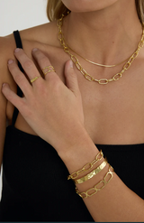 Thurston & Lovey Elma Bracelet, Gold