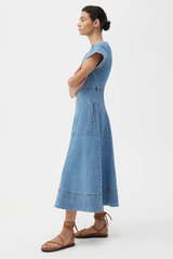 Morrison, 'Clovelly' Denim Dress, Light Blue