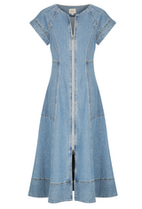 Morrison, 'Clovelly' Denim Dress, Light Blue