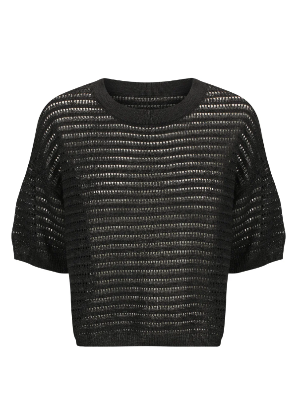 Morrison, 'Byron' Knit Pullover, Black