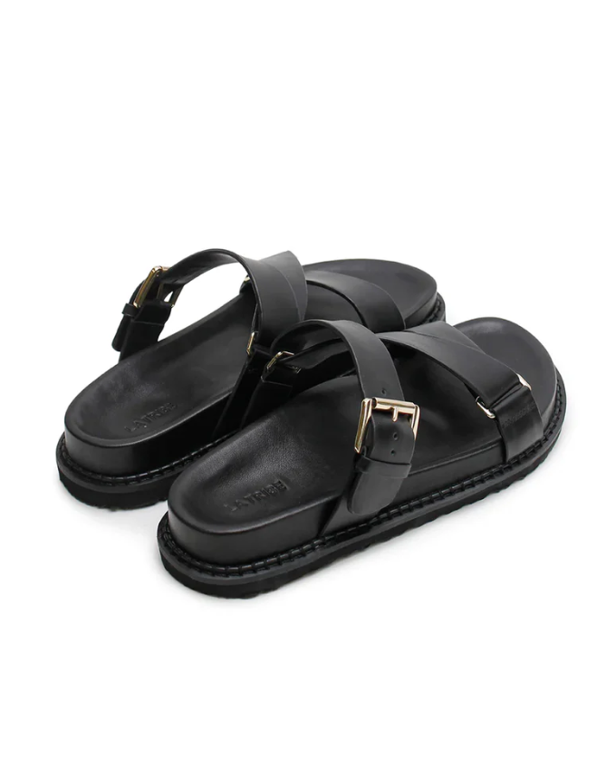 La Tribe Aki Slide Black