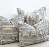 Eadie Coast Cushion, Multi Stripes