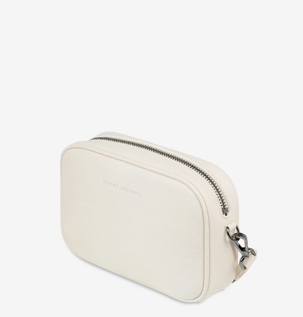 Status Anxiety Plunder Bag, Chalk Webbed Strap