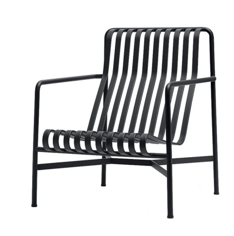 Hay Palissade Lounge Chair High, Anthracite