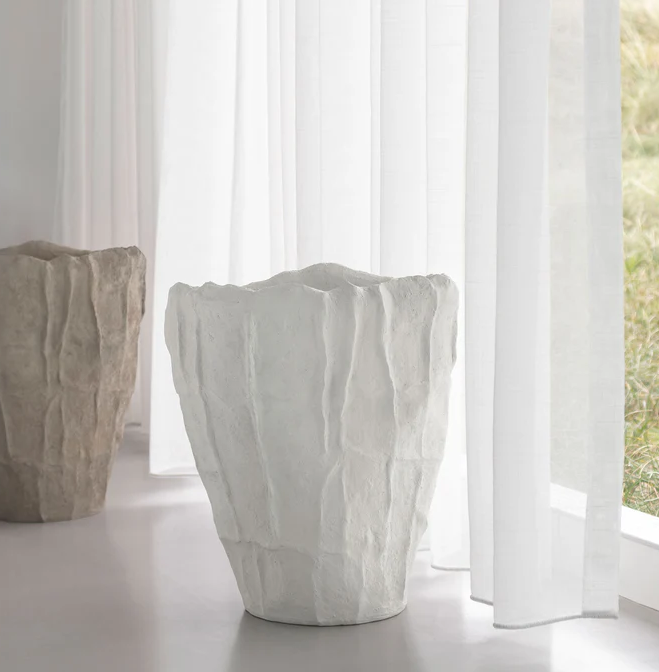 Mette Ditmer,  Artistic Vase, Off-white