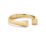 Uno de 50 Square End Spring Bracelet, Gold