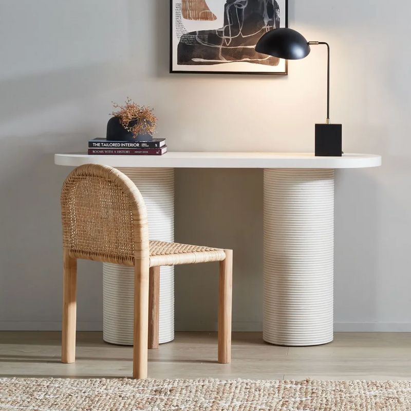 Letitia Console Table, Ecru