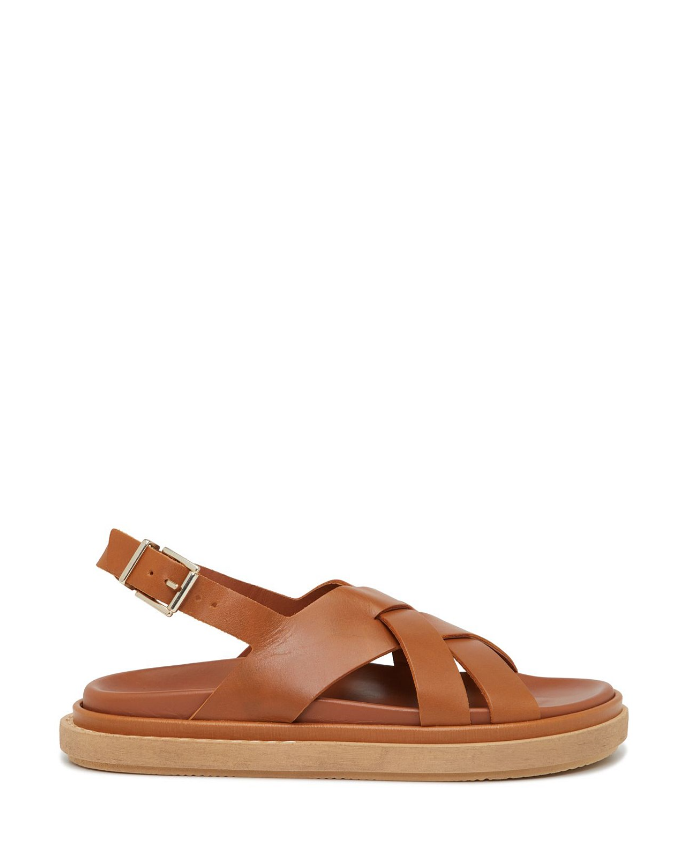 Aloha, Trunca padded tan Sandal