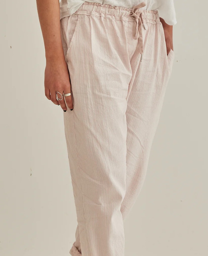 Mamapapa, Pepa pants stripe, light pink