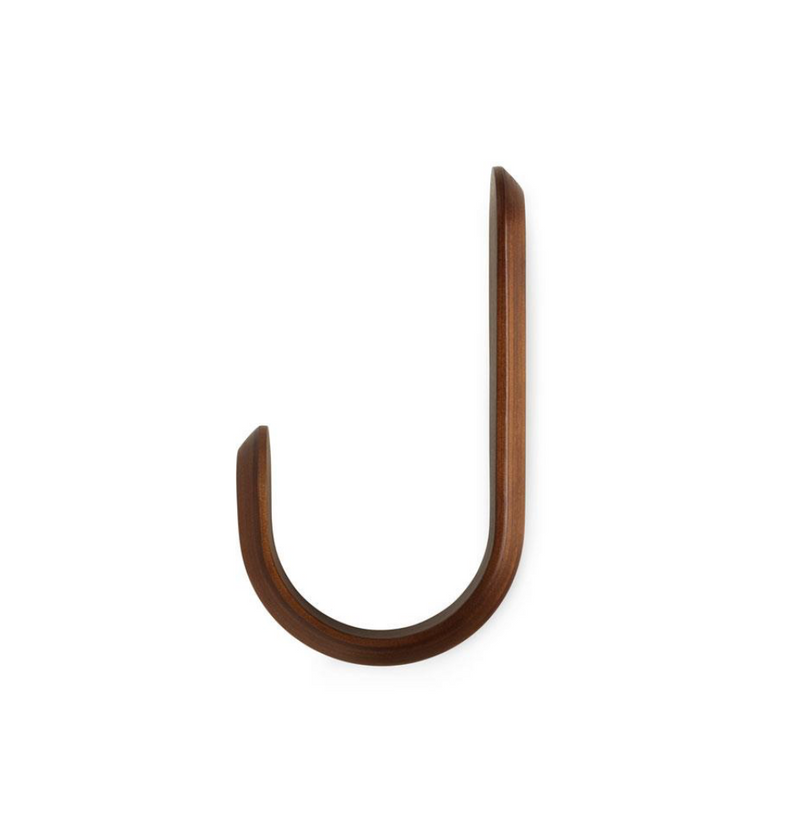 Normann Copenhagen Curve Hook, Walnut