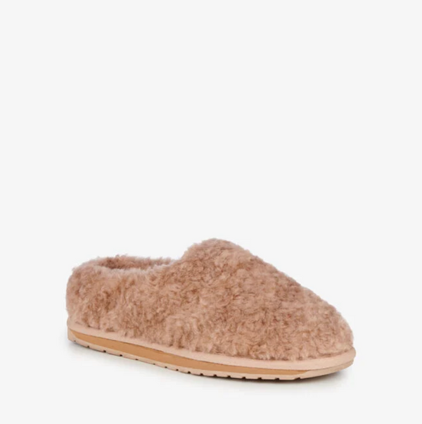 Emu Joy Teddy Slipper, Camel