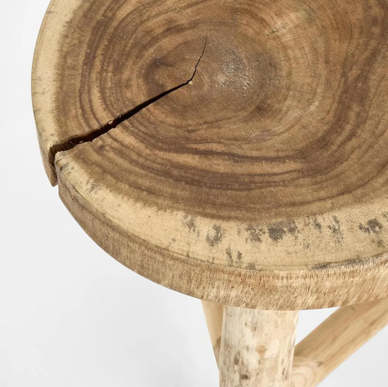 Cancun Wooden Stool