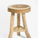 Cancun Wooden Stool