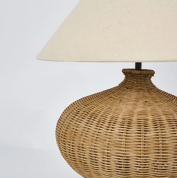 Dallas Rattan Table Lamp
