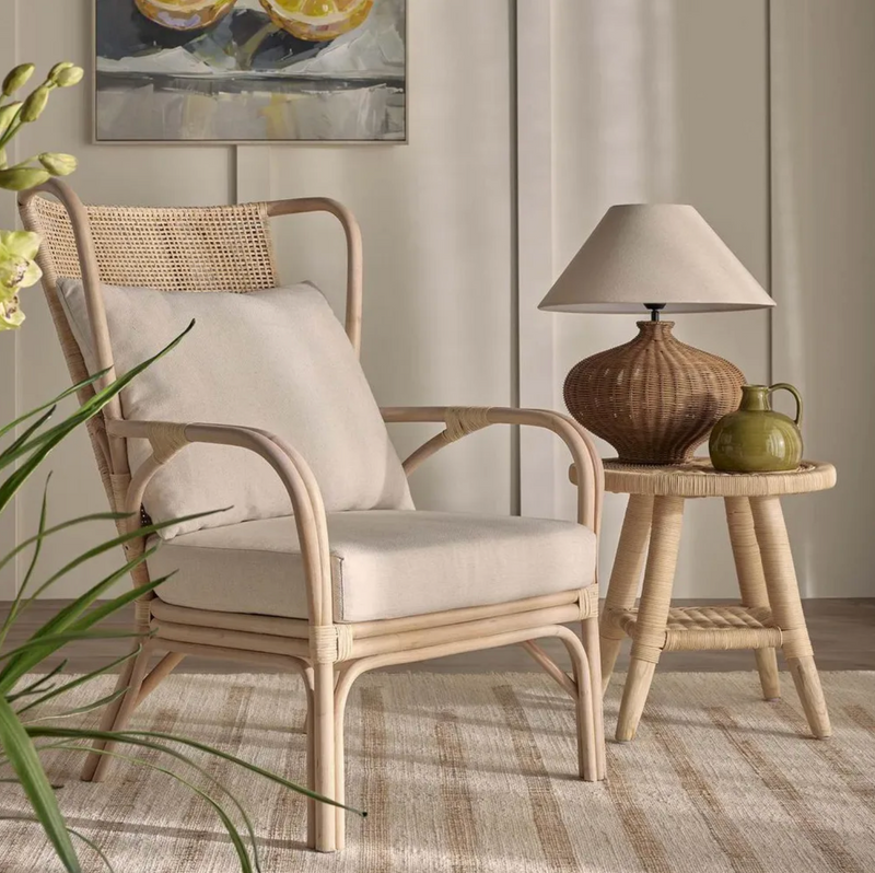 Dallas Rattan Table Lamp