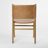 Marvin Dining Chair, Toffee Leather