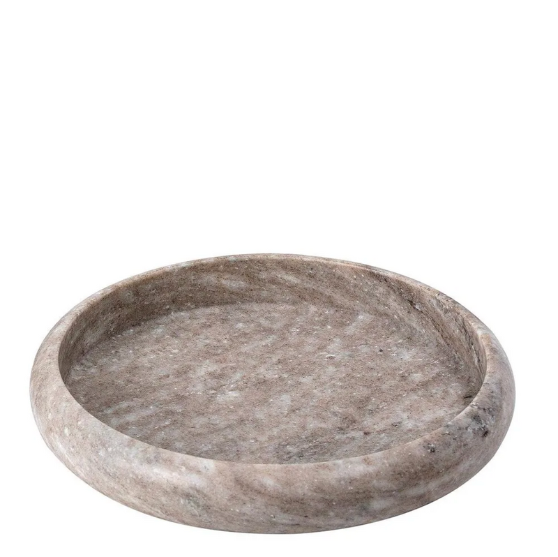 Santiago Marble Tray, brown