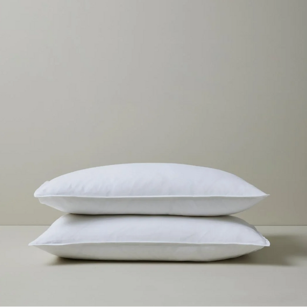 Ravello Linen Standard Pillowcases Pair White