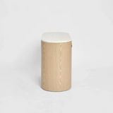 Arlo Bedside Light Oak & Terrazzo