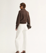 Elka Leon Knit Cardigan, Chocolate