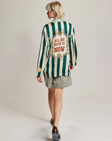 Audrey Collar Jacket, Sporty Jade