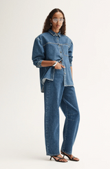 Elka Collective Kennedy Denim Shirt Dark Indigo