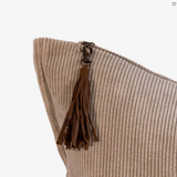 Eadie Hudson Corduroy Long Lumbar, Natural
