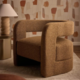 Cleo Armchair, Brown
